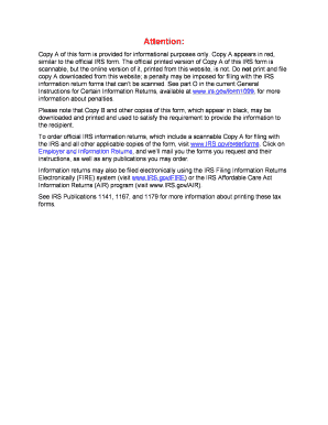IRS Form 1099-INT