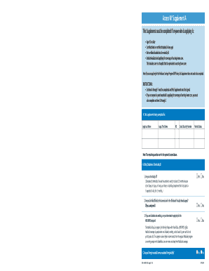New York Medicaid Asset Transfer Supplement