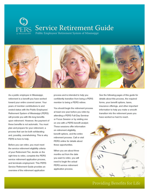 Mississippi Public Employees Retirement Application