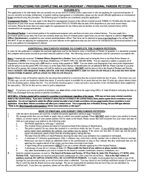 Connecticut Expungement Pardon Application