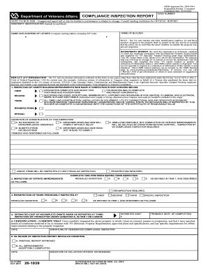 VA Compliance Inspection Report
