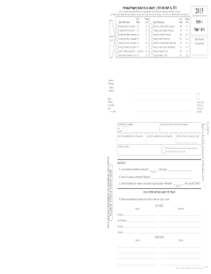 Maryland Personal Property Return Form 1