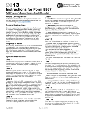 IRS Form 8867 Instructions