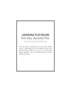 Louisiana IT-540 WEB Tax Form