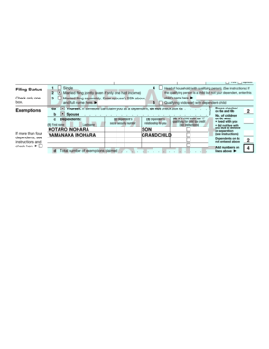 US Individual Income Tax Return 2014