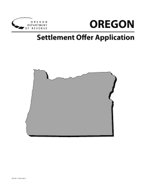 Oregon Settlement Offer Application