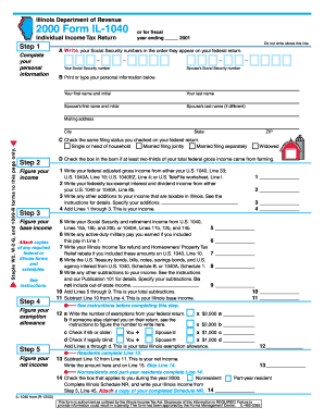 Illinois Form IL-1040