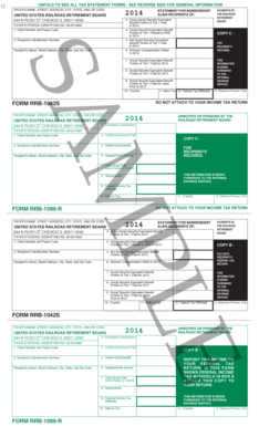 US Railroad Retirement Board Tax Forms