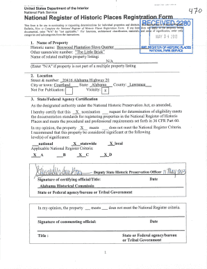 National Register of Historic Places Registration Form