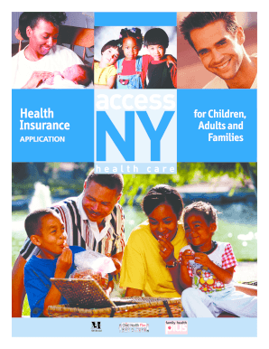New York Health Insurance Application
