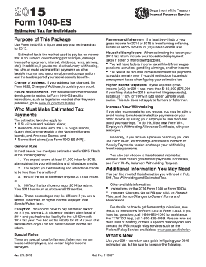 IRS Form 1040-ES