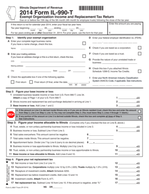 Illinois Form IL-990-T