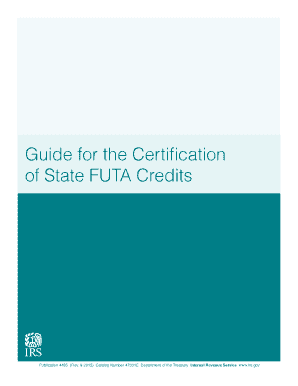 Guide for Certification of State FUTA Credits