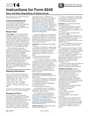 Form 8949 Instructions