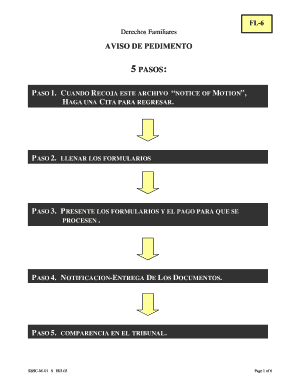 AVISO DE PEDIMENTO