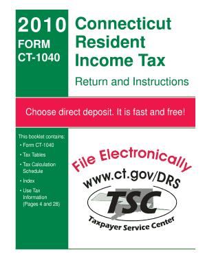 Connecticut Resident Income Tax Return