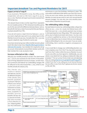 IRS Form 1099-R Tax and Payment Reminders