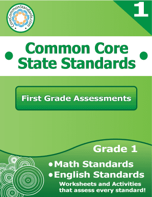 First Grade Common Core Assessment