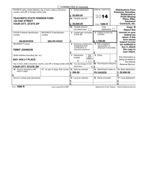 IRS Form 1099-R