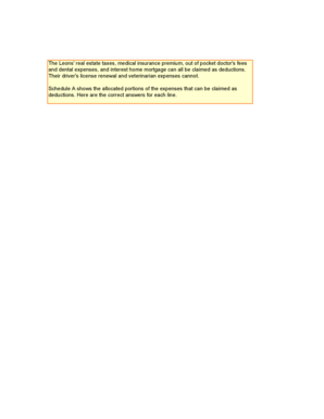 Schedule A Form 1040 Itemized Deductions