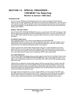 1099-MISC Tax Reporting Review and Correction Guide