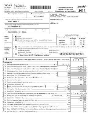 Kentucky Individual Income Tax Return