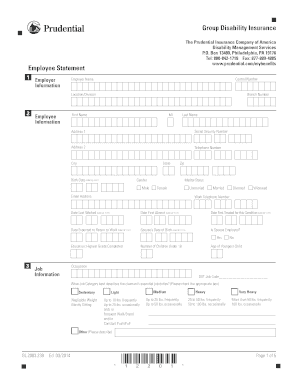 New Jersey ABP Long Term Disability Insurance Application