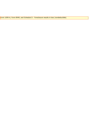 Form 1099-A Acquisition or Abandonment of Secured Property