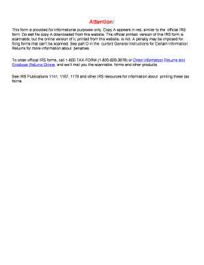 IRS Form 1098 2015 Mortgage Interest Statement