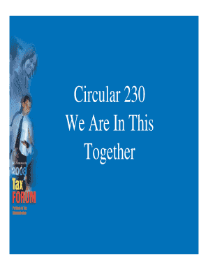 IRS Circular 230 Ethical Scenarios