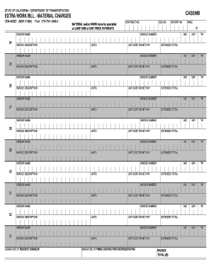 California Extra Work Bill