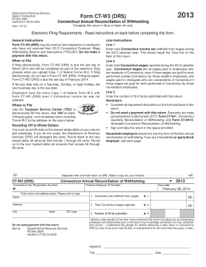 Connecticut Annual Reconciliation of Withholding