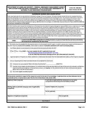 FEMA Form 81-92 MT-EZ