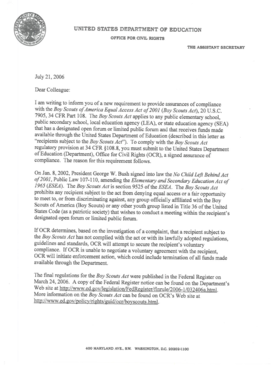 Assurance of Compliance - Civil Rights Certificate
