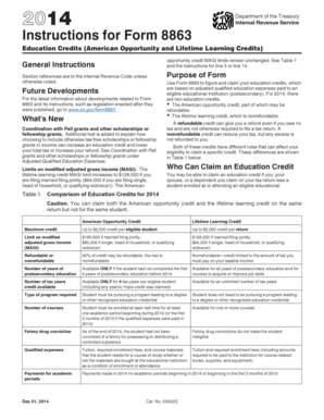 Instructions for Form 8863