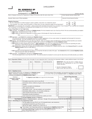 Pennsylvania Tax Forgiveness Form