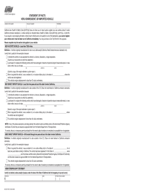 California New Nonresident Vehicle Emission Exemption Form