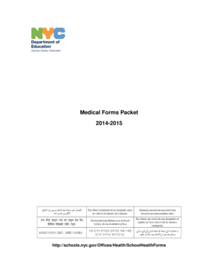 New York City School Medication Administration Form