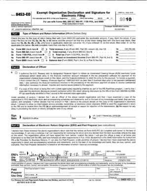 IRS Form 8868 Application for Extension of Time To File Exempt Organization Return