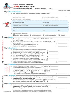 Illinois Individual Income Tax Return