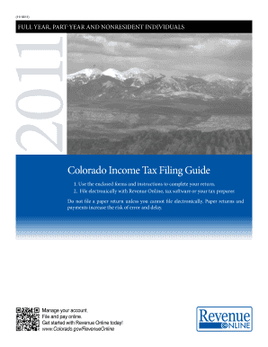 Colorado Individual Income Tax Form 104