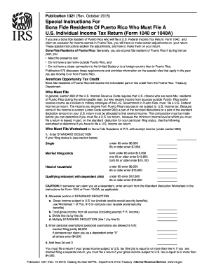 IRS Publication 1321