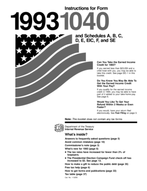 Instructions for Form 1040