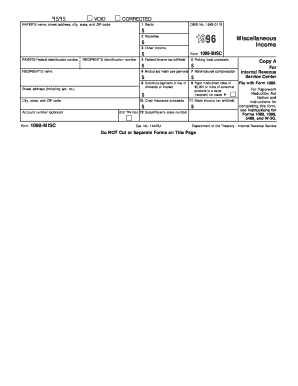 IRS Form 1099-MISC