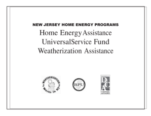 New Jersey Home Energy Assistance Application