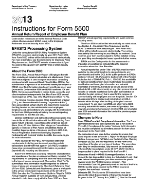 Form 5500 Annual Return/Report of Employee Benefit Plan