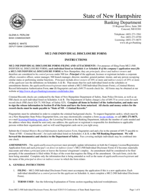 NH Individual Disclosure Form MU2