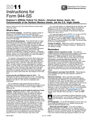 Form 944-SS Instructions