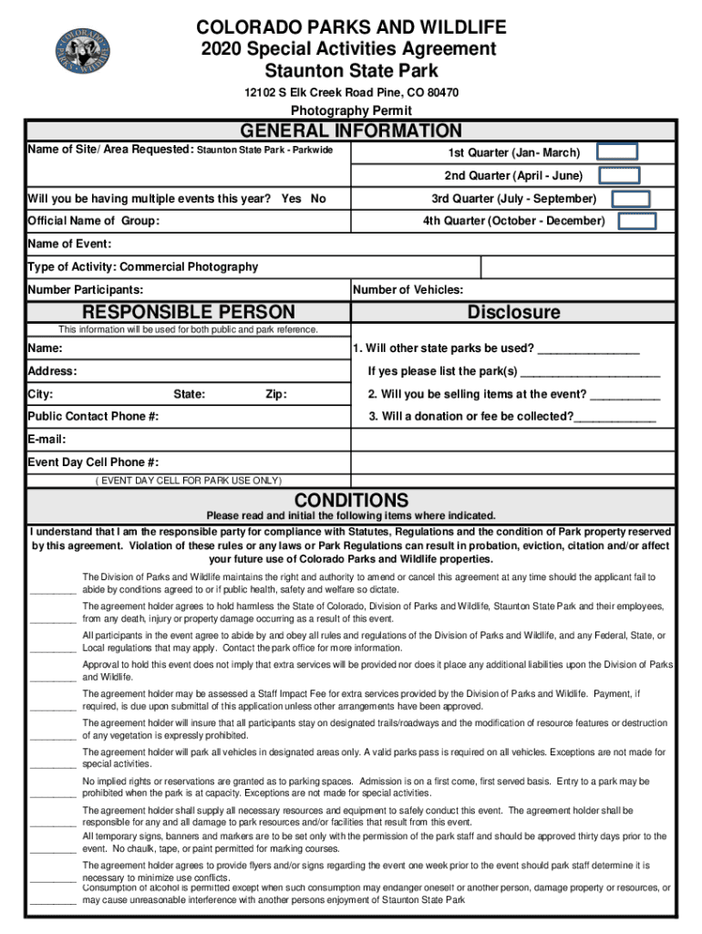 Fillable Online Staunton State Park Fact Sheet 2023 Fax Email Print