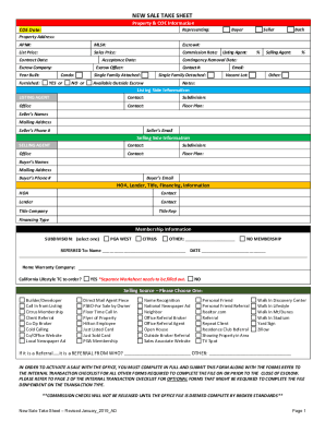 Fillable Online Seller Net Sheet Explainer: Projecting Real Estate ...